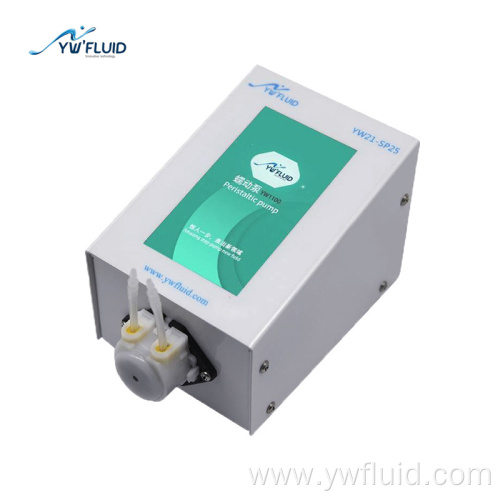 Digital lab peristaltic pump with flow control